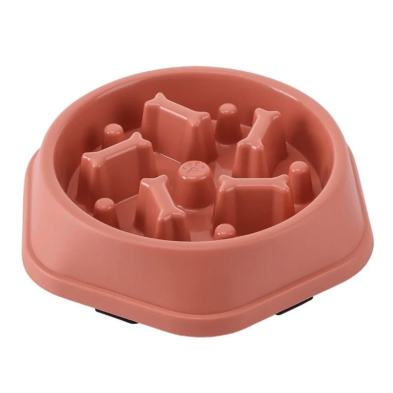 Slow Feed Dog Bowl – Anti-Choking, Non-Slip Design