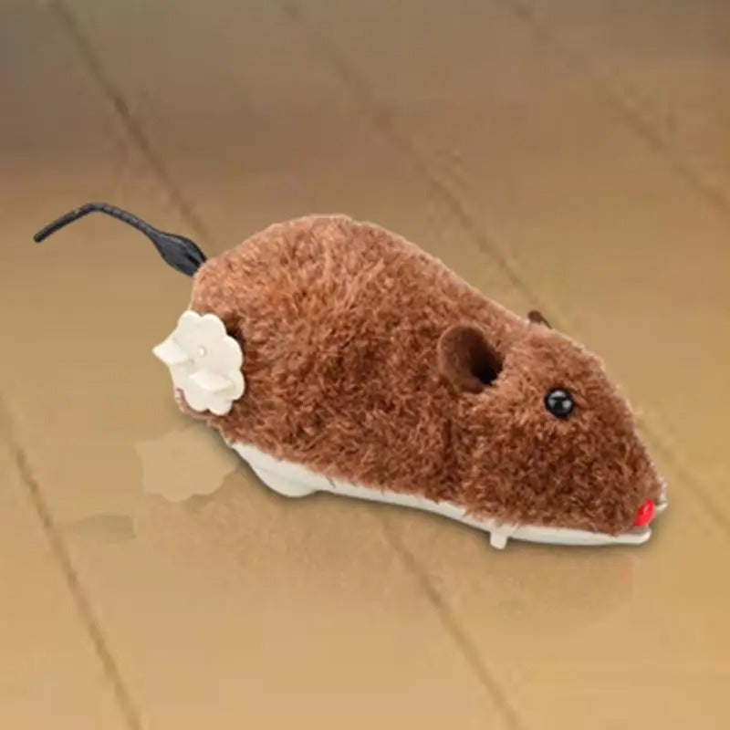 Running Rat Cat Toy With Moving Simulation