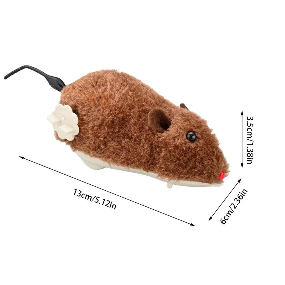Running Rat Cat Toy With Moving Simulation