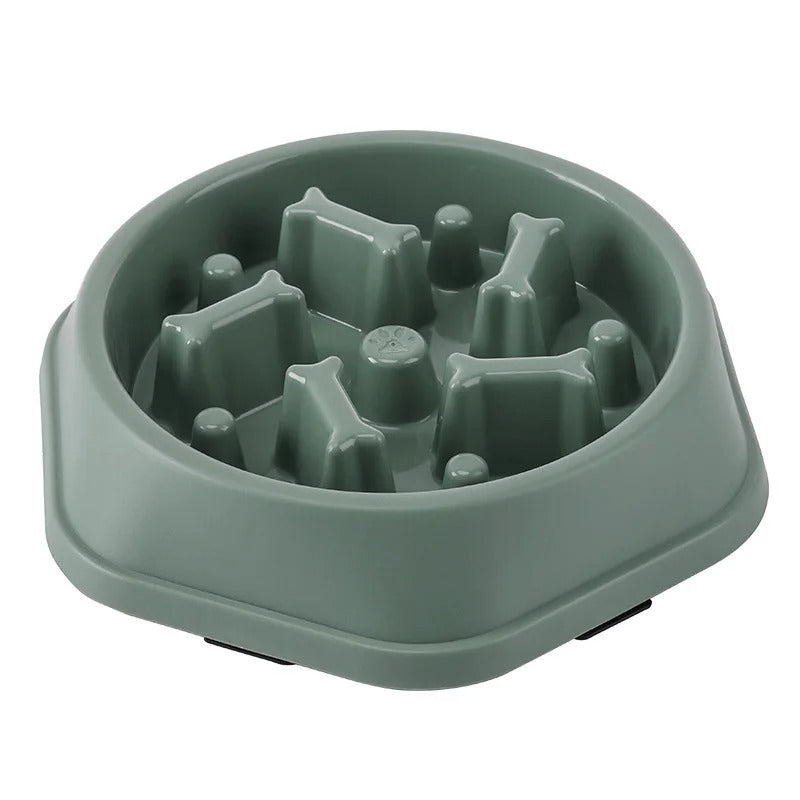 Slow Feed Dog Bowl – Anti-Choking, Non-Slip Design